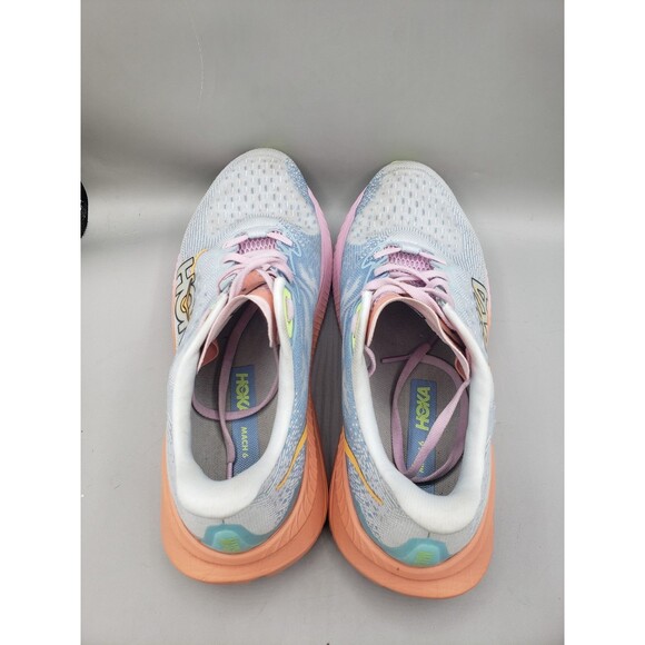 Hoka One One Mach 6 Multicolor Running Sneaker Women Size 10 B - Picture 6 of 14